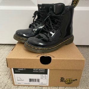 Toddler Patent Dr. Marten Boots